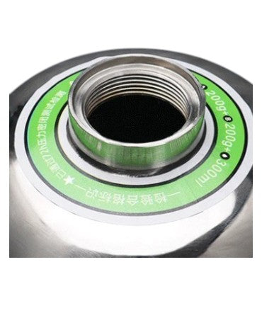 ZRDR 2L Stainless Steel CO2 Replacement Cylinder / Bottle Part # 2L