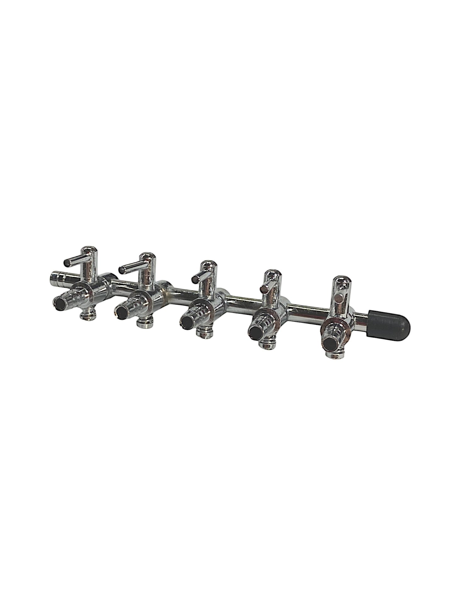 Aquarium Stainless Steel 5-way 4mm Air Control Valve Part # SS-AV05-01