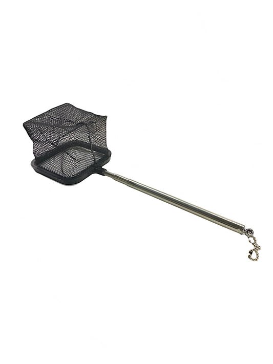 3" Black Course Fish Net with Telescopic Handle Part # AC-3IN-BNET