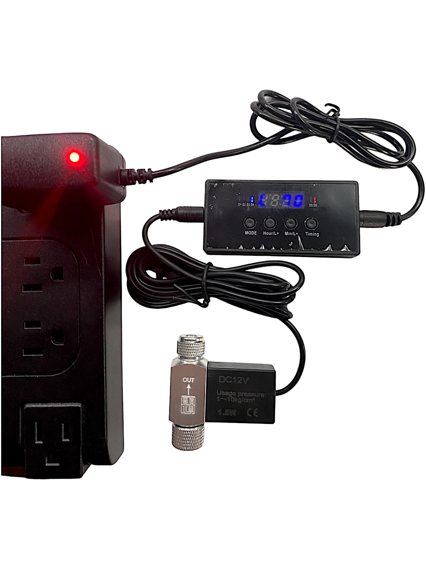 ZRDR CO2 Motor Valve Display Timing Switch Single Head Pressure Reducing Value