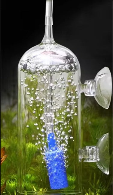 Aquarium Oxygen Glass Bell Diffuser / Dissolver Part # AB-OXD-01