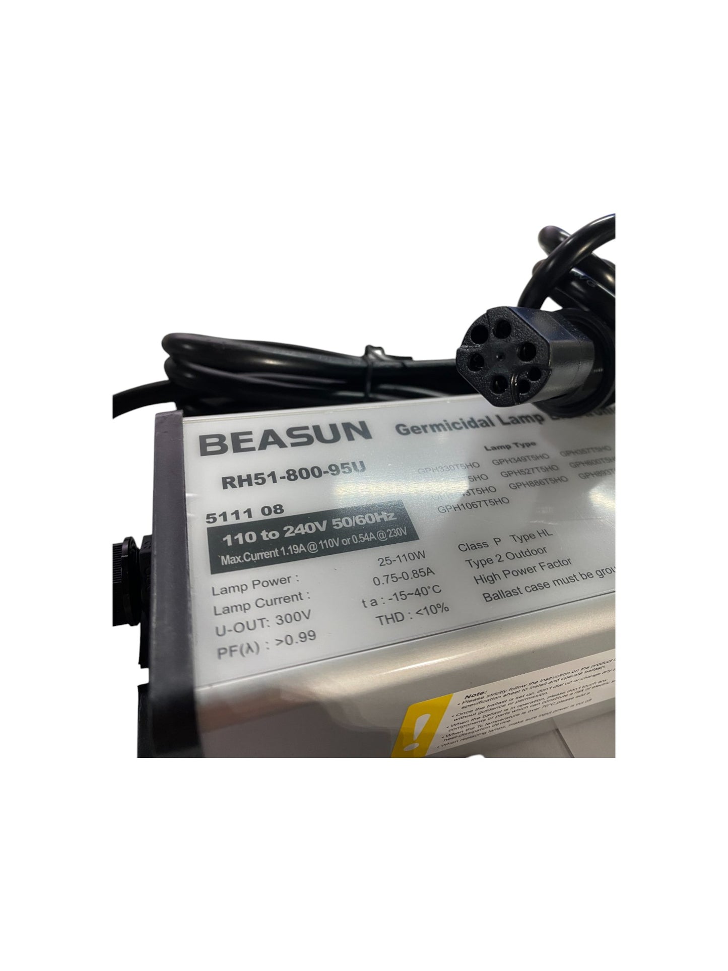 IceCap Replacement Ballast for 90W High Output UV Sterilizer Part # IP-UV-BST2