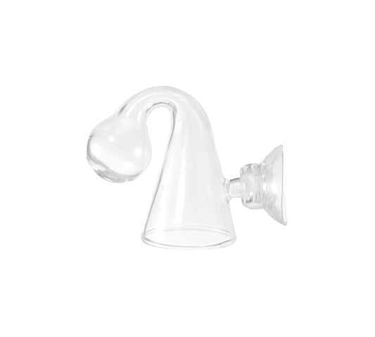 Aquarium Drop Checker Horn Shape CO2 Indicator for Planted Tank