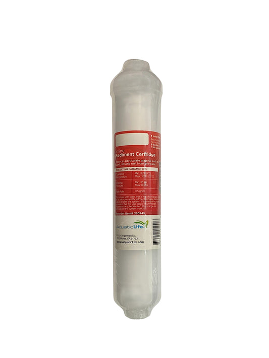 AquaticLife RO Buddie Replacement Sediment Filter Cartridge Part # 330249