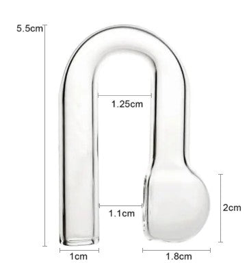 Aquarium Drop Checker Hang On CO2 Indicator for Planted Tank