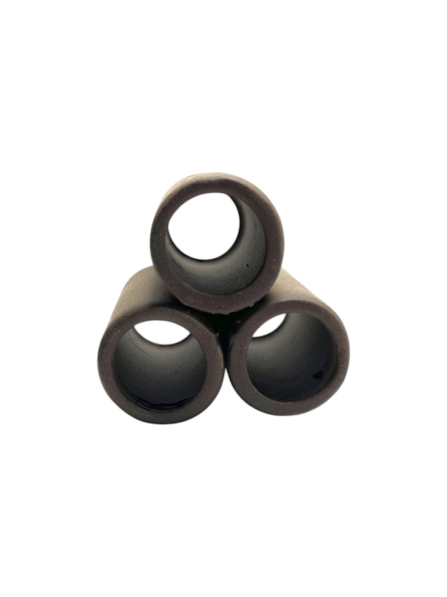 Ceramic Aquarium Shrimp Shelter Small 3 Hole Pipe Stack Part # ST163