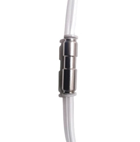 ZRDR Carbon Dioxide CO2 Stainless Steel PU Pipe Check Value 4 mm Part # W05-01-A