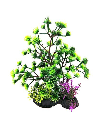Penn Plax Freshwater Aquarium Plant Bonsai Plant Green 7-8 in Part# BST10