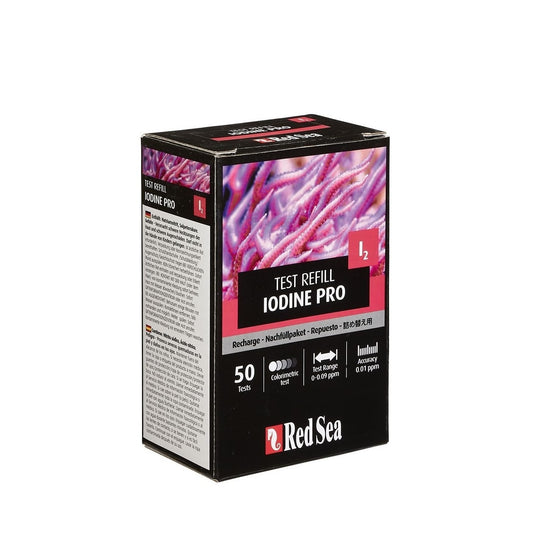 Red Sea Iodine Pro Test Refill Aquarium Test