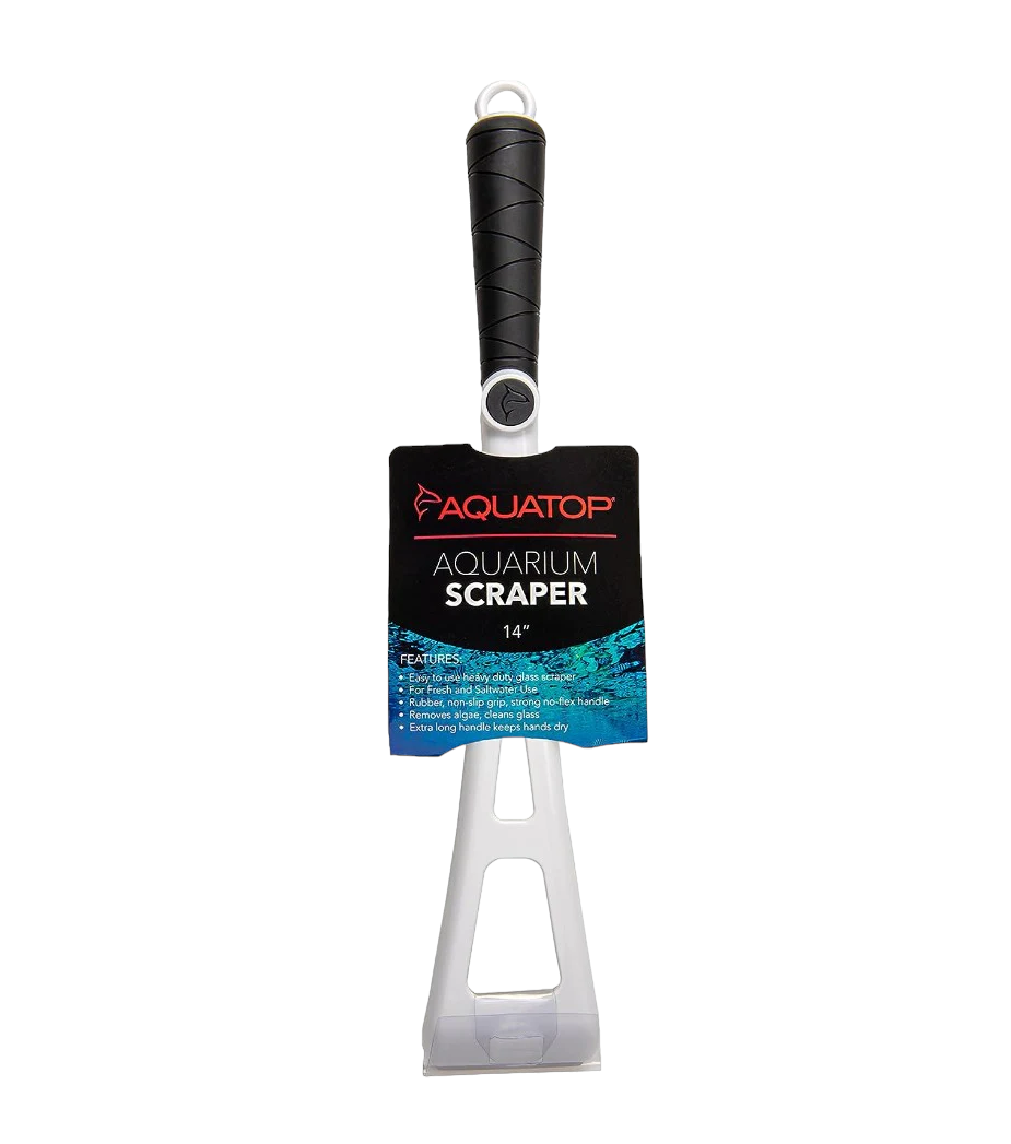 Aquatop 14" Aquarium Non-Padded Glass Scraper Part # AAS-14