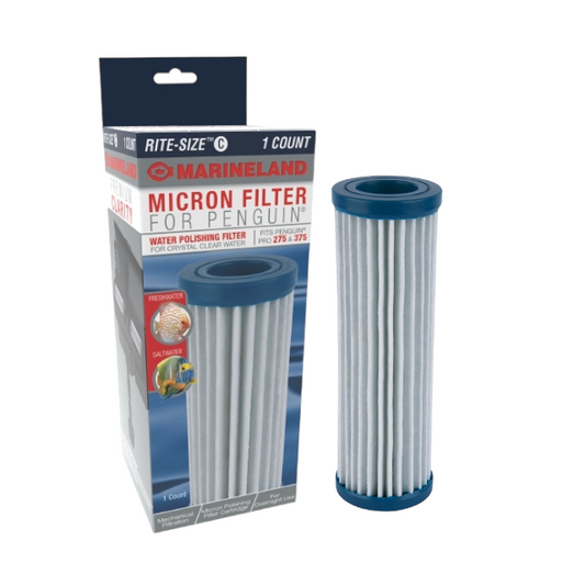 Marineland Penguin Pro 275 & 375 Micron Filter Rite Size C Part# AQ-78254