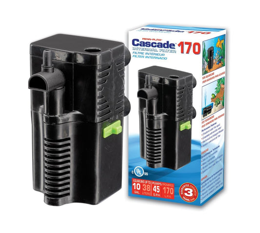 Penn Plax Cascade 170 Internal Filter 45 GPH Part# CIF4
