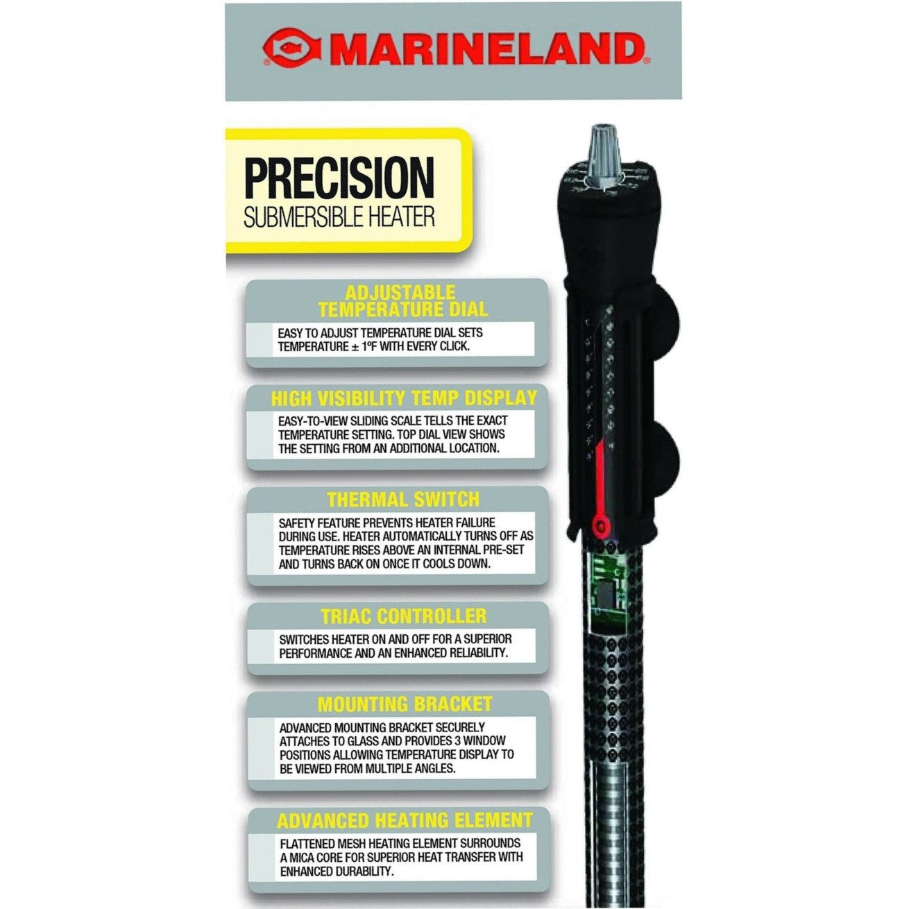 Marineland Precision Heater 200 watt