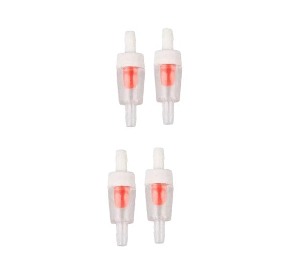 Aquarium Airline, Air Check Value (Set of 4) Red Part # CK-AVAL-R4