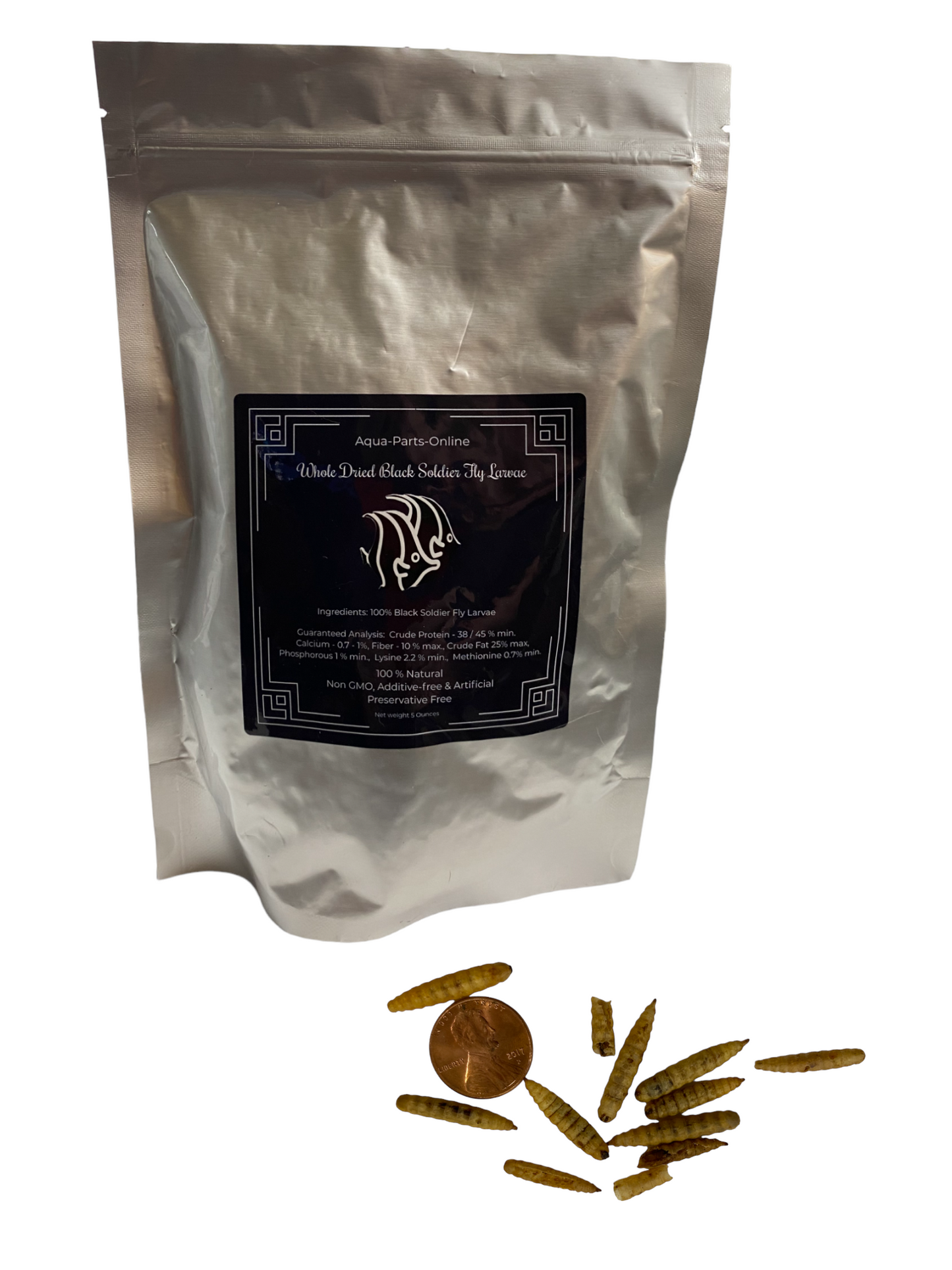 Aquatic Connections 5oz Black Soldier Fly Larvae