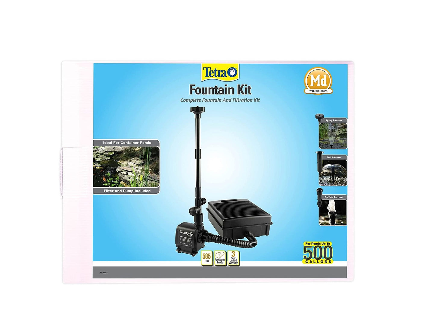 Tetra FK6 Filtration Fountain Kit Part # 26598