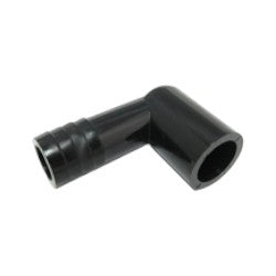 Lifegard Aquatics Elbow 1" Hose Barb x 1" SPG Black (NON PVC) Part # R270574