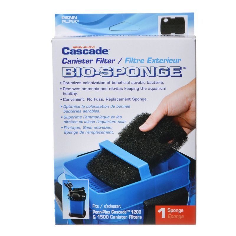 Penn-Plax Cascade 1200 / 1500 Bio Sponge Part# CCF329