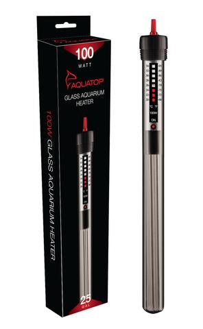 Aquatop 100 Watt Submersible Glass Heater Part #GH-100