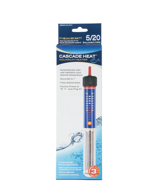 Penn Plax Cascade 25 Watt Adjustable Heater Part # CH825