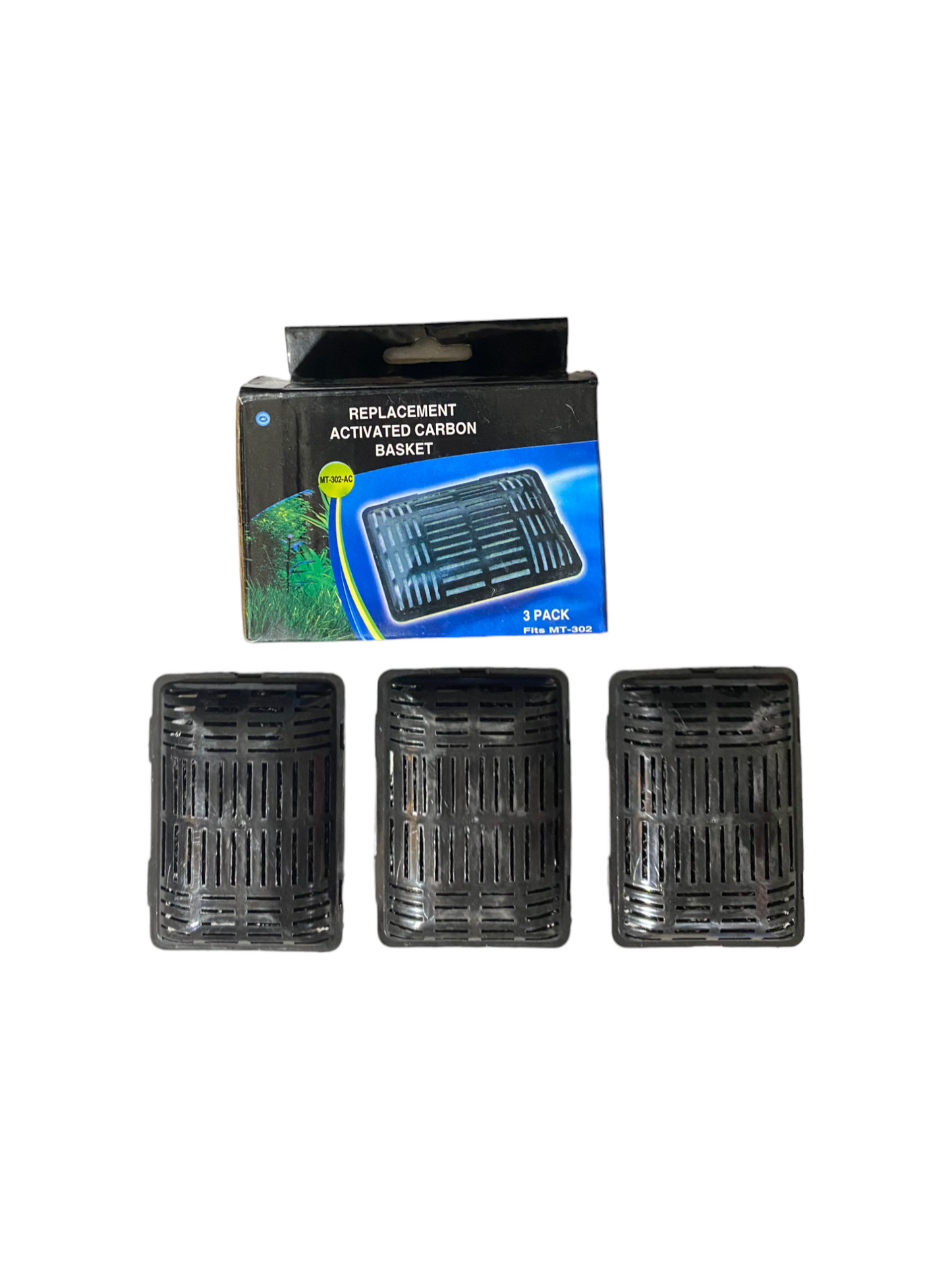 JBJ 8 Gallon Nano 180 Replacement Carbon Basket (3-Pack) Part# MT-302-AC