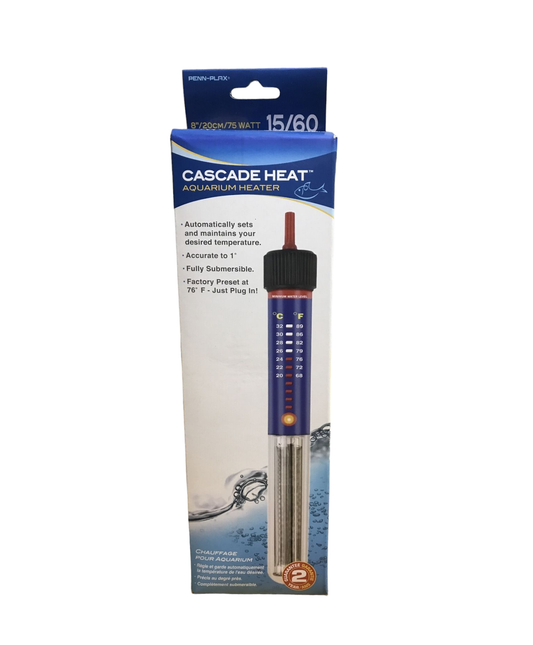 Penn Plax Cascade 75 Watt Adjustable Heater Part # CH875