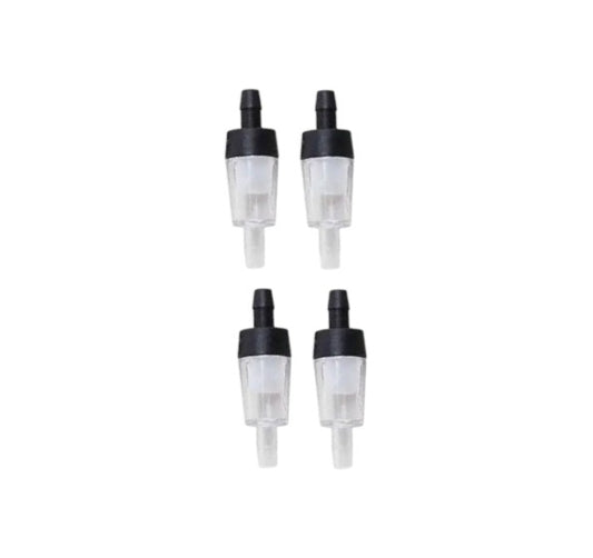 Aquarium Airline, Air Check Value (Set of 4) BLACK Part # CK-AVAL-B4
