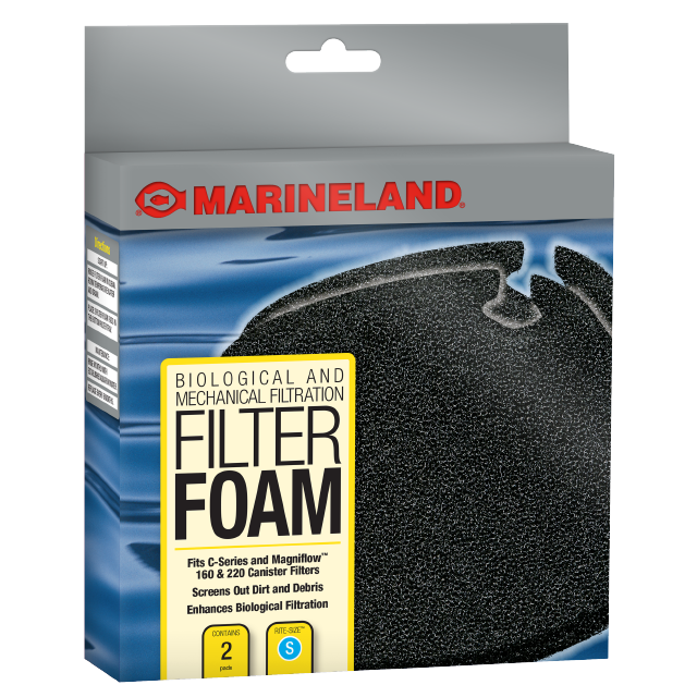Marineland 160 & 220 Magniflow / C-Series Bio Foam Rite Size S 2 pack
