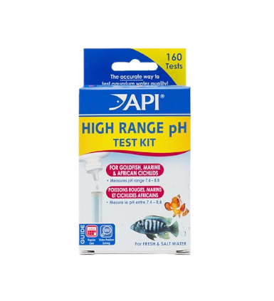 API High Range pH Test Kit 160 Tests