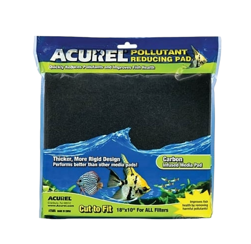 Acurel Pollutant Reducing Carbon Infused Media Pad 10"x18" Part# 2505