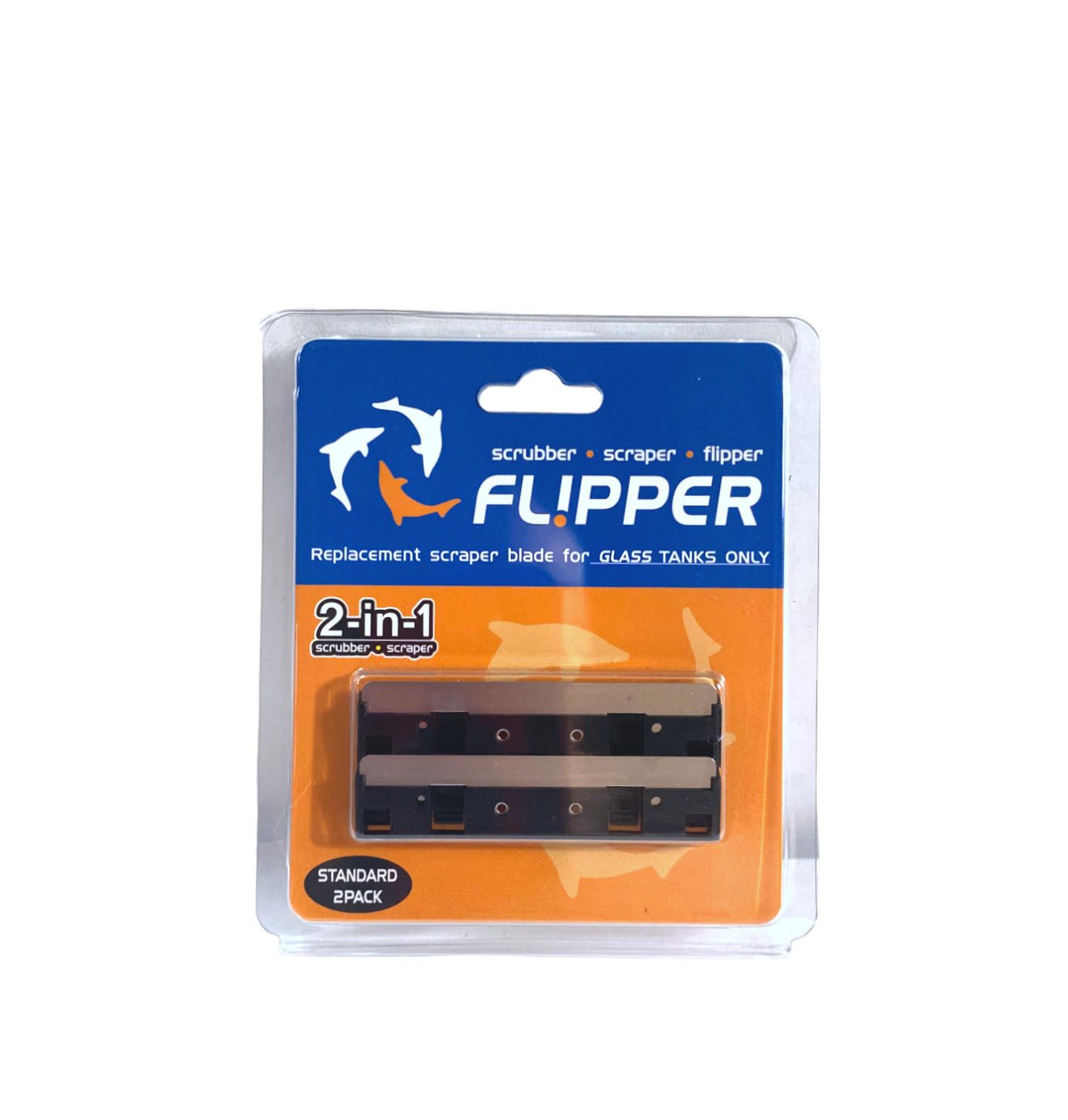 Flipper Standard Stainless Replacement Blades 2 Pac (Glass Only) Part #99025