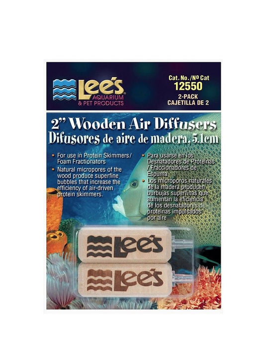 Lees 2" Wood Airstone Air Diffuser (2 Pack) Part # 12550