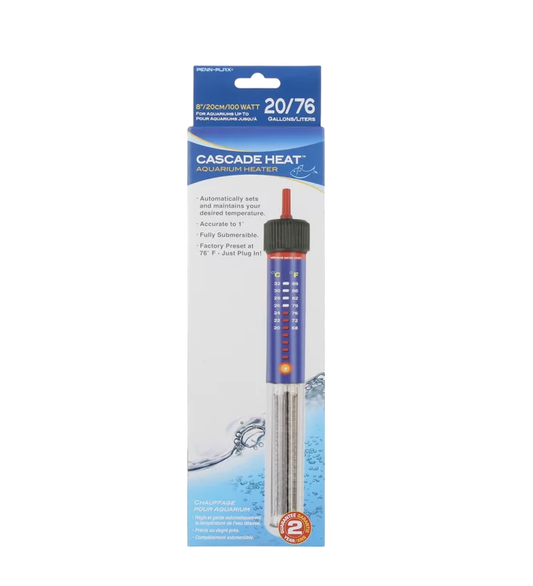 Penn Plax Cascade 100 Watt Adjustable Heater Part # CH8100
