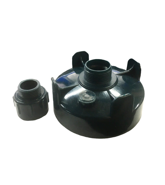 Lifegard Aquatics 3" Cap w/ Coupling All QL Series UV Sterilizers Part# R175109