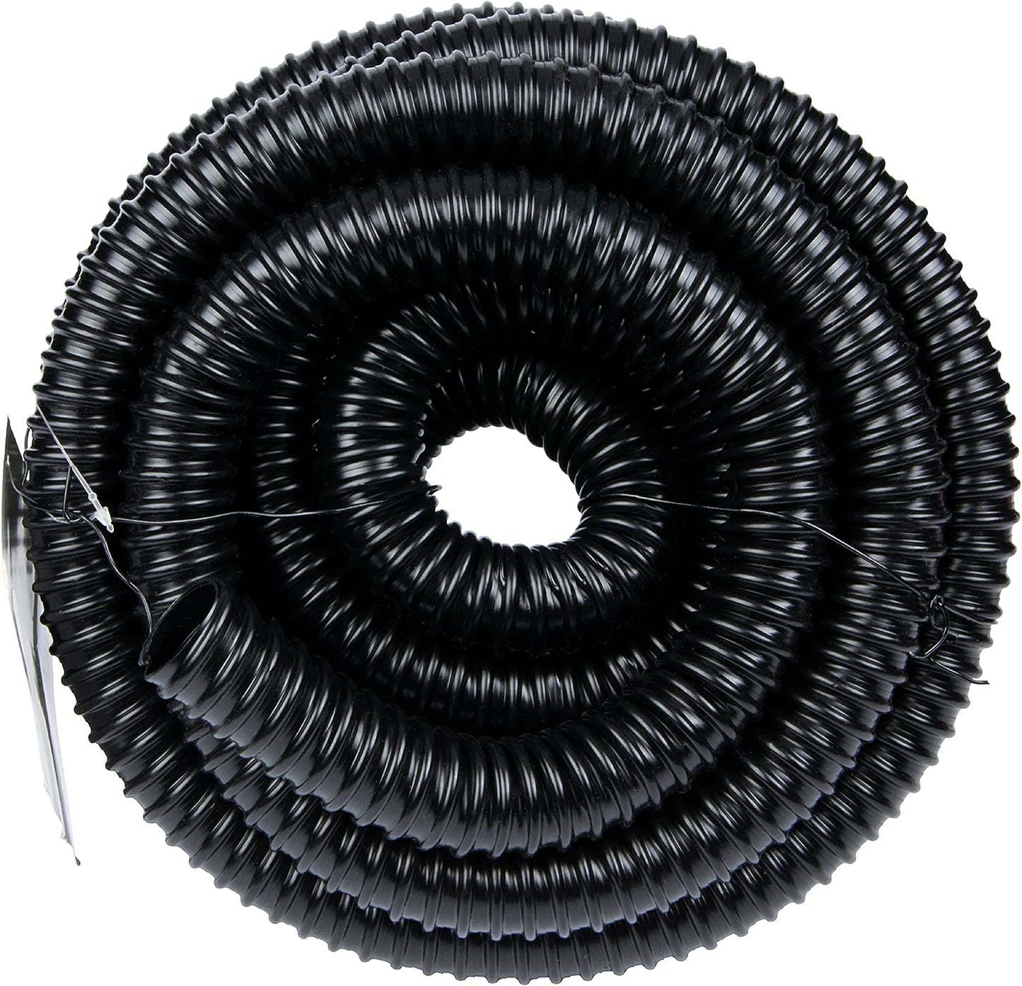 Tetra Pond 20 Ft 1" ID Corrugated Black Pond Tubing Part# 19736
