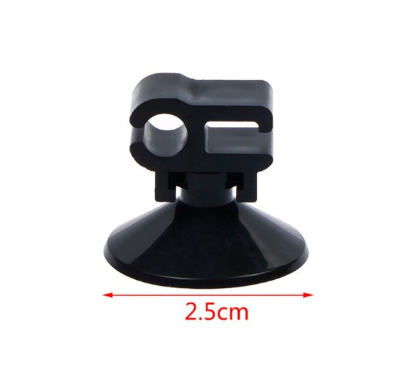 Aquarium (5 piece) Suction Cup Holder Clips Kit for Airline & Wire Cord