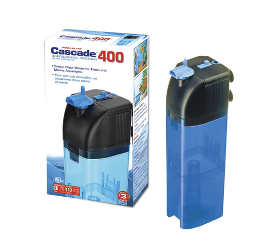 Penn Plax Cascade 400 Internal Filter 110 GPH Part# CIF2