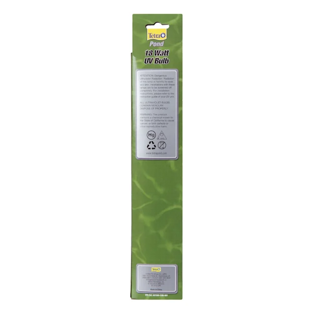 Tetra Pond Green Free Replacement UV Clarifier Bulb 18 watt Part# 19528