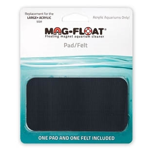 Mag Float 410 Acrylic Aquarium Cleaner Replacement Pad/Felt