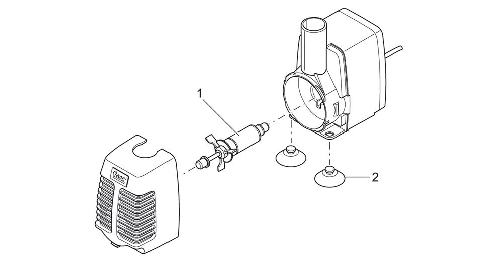 Oase OptiMax 85i Aquarium Adjustable Flow Pump 85 gph Part# 49561