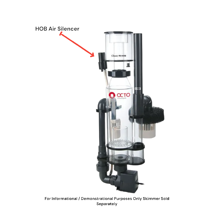 Reef Octopus HOB Air Silencer Part # ROP-SIL-HOB