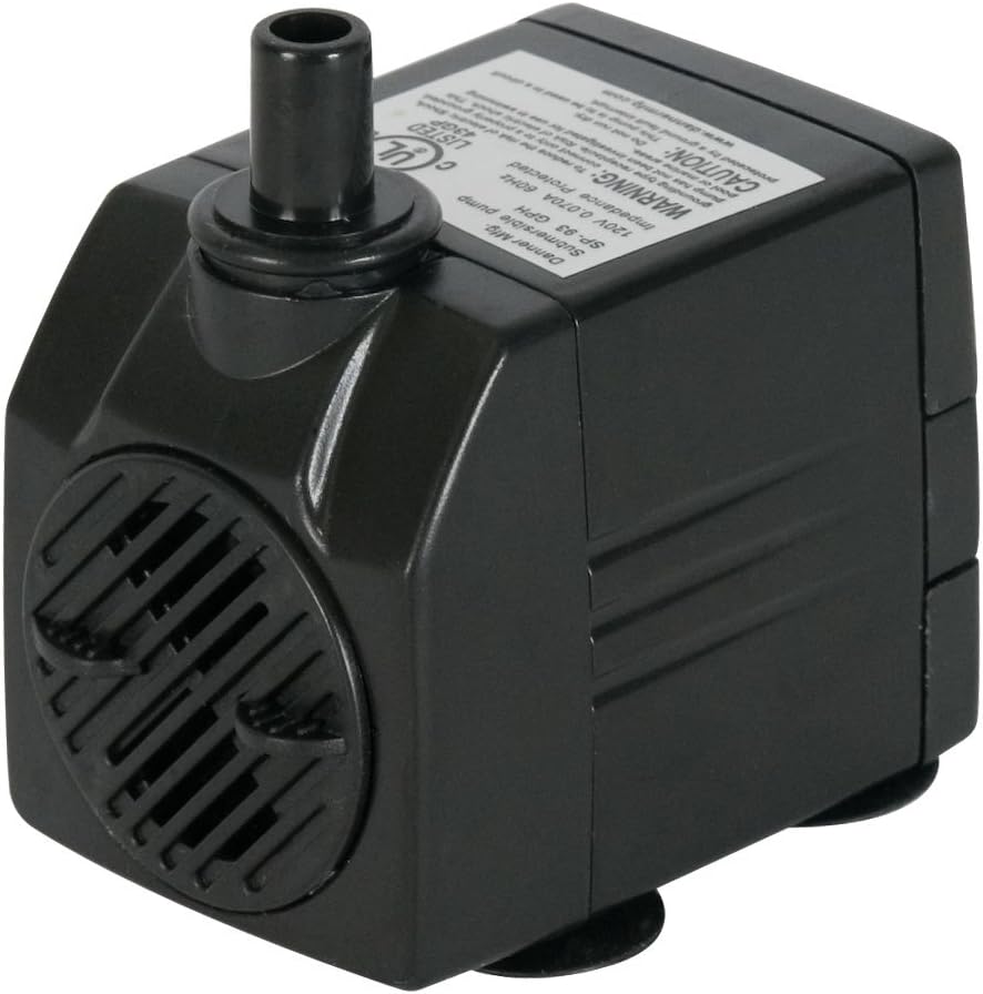 Aqua-Supreme 120 GPH Magnetic Drive Submersible Aquarium Pump Part# 6513