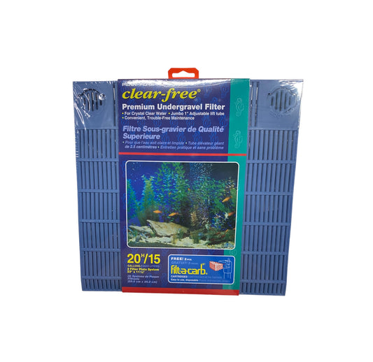 Penn Plax Undergravel Filter 20H/15 Gallon Part # CPU-20