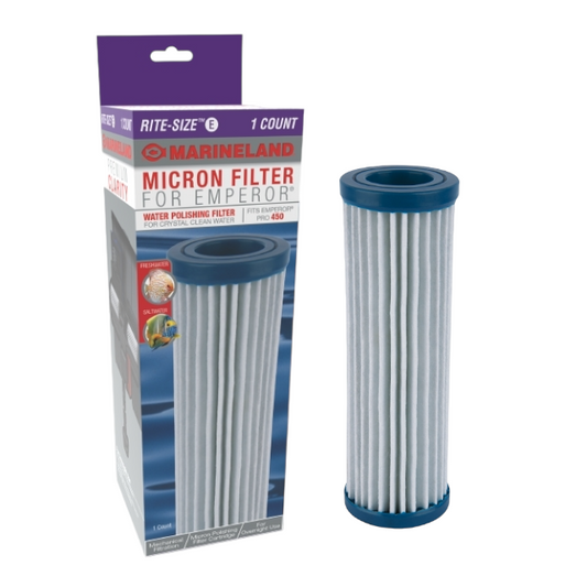 Marineland Emperor Pro 450 Micron Filter Rite Size E   Part# AQ-78306