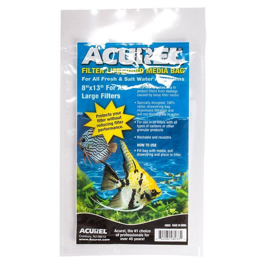 Acurel Filter Lifeguard Media Bag 8"x 13" Part# 8033
