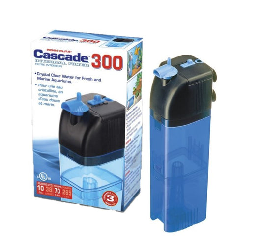Penn Plax Cascade 300 Internal Filter 70 GPH Part# CIF1