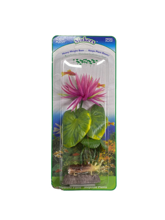 Penn Plax 6.5" Purple Water Hyacinth Lily Plant Part #P2MH