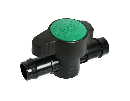 Two Little Fishies Ball Value 1" Tubing ID Barb Part # 5458W