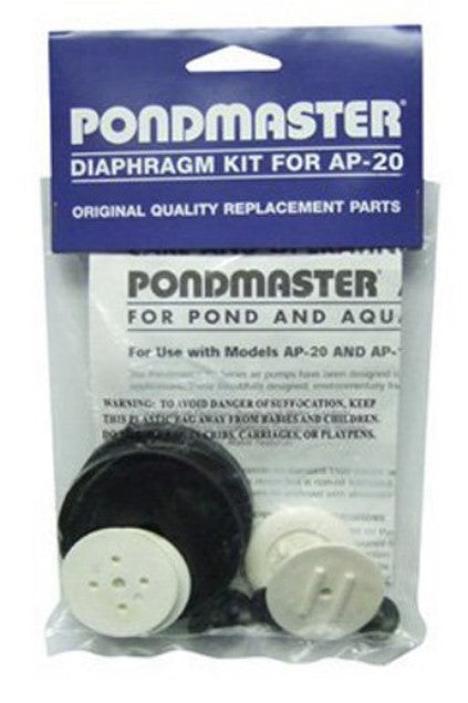 PondMaster/Danner AP-20 Diaphragm Repair Kit for Air Pump Part# 14525