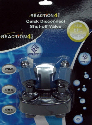 JBJ Reaction Canister Filter Shut Off Valve for EFU25,EFU35 & EFU45